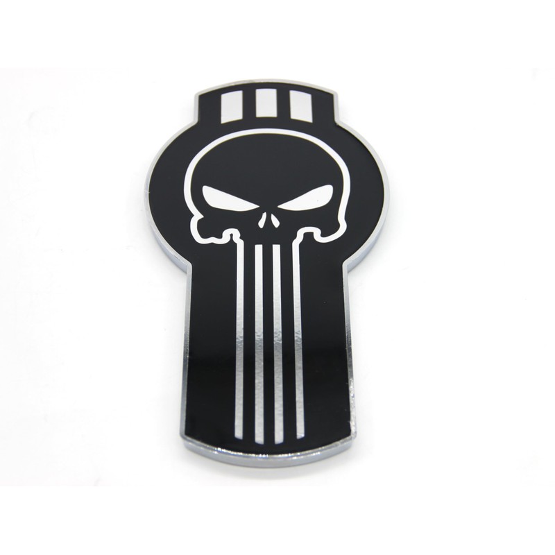 Generic Kenworth Bug Hood Grille Logo Emblem Badge Chrome Black