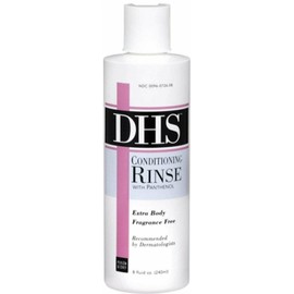 DHS Conditioning Rinse Panthenol Extra Body Fragrance Free All Hair Type 8 oz