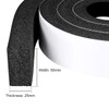 fowong Open Cell Foam Insulation, 50mm(Width) X 25mm(Thick) X 2M(Length),