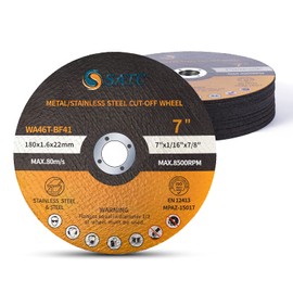 S SATC 7" Cutting Wheel 25 PCS Metal Cutting Blade 7 x 1/16 x 7/8 inch Cutting Disc Die Grinder Disc Fits Angle Grinder Air Tool