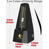 AUPHY Mechanical Metronome with Accent Bell, Classic Shape, Accurate Beat,