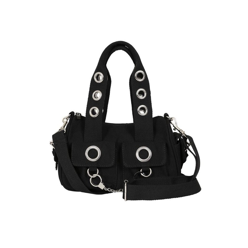 Banned Whittaker Mini Handbag - Canvas Shoulder Bag with Large