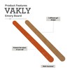 Vakly Professional Nail Files [144 Pack] Emery Boards - Dual