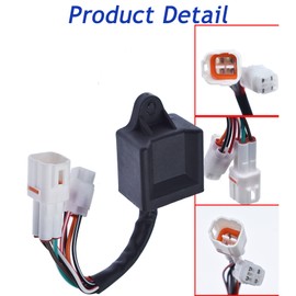 Silscvtt CDI Box Replacement for Yamaha Timberwolf 250 1994-2000 1994-1998 Replacement for Yamaha Bear Tracker 250 1999-2000 4BD-85540-10-00 27-15408