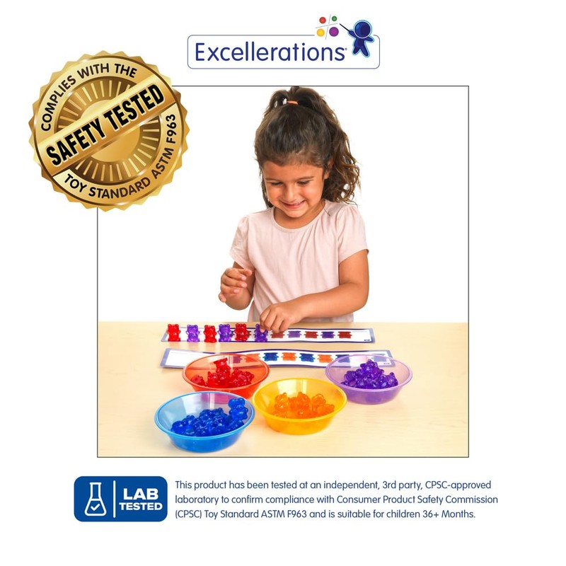 Excellerations Translucent Bears Activity Set