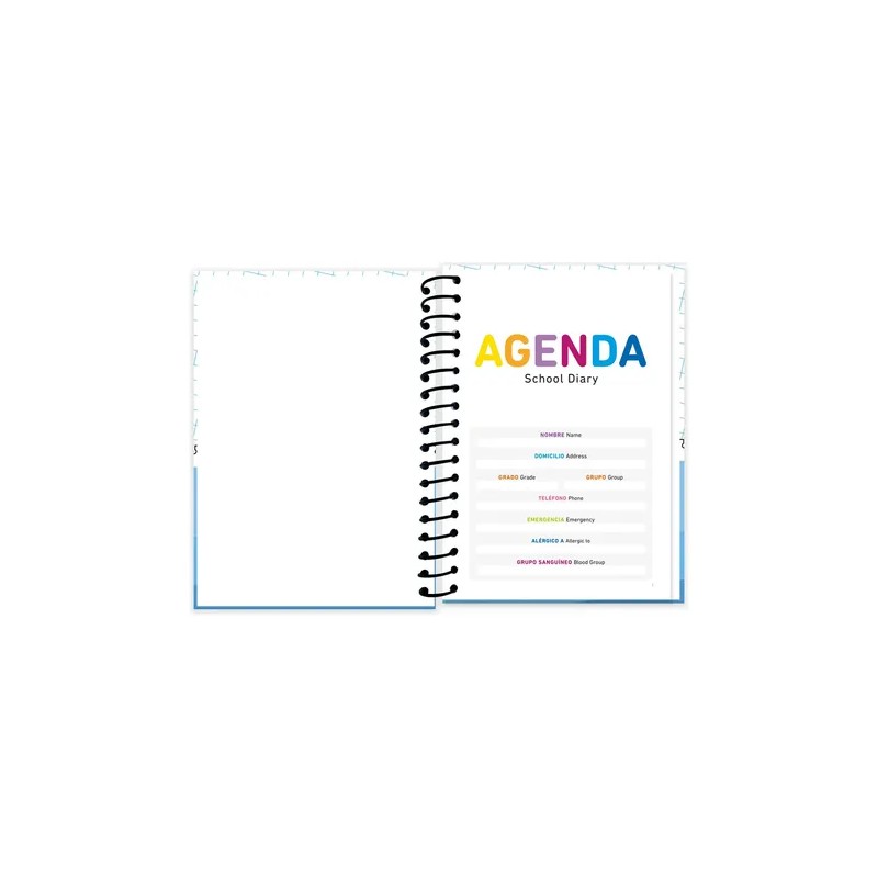 Agenda Diaria | Pasta Dura | 14 X 20 Cm