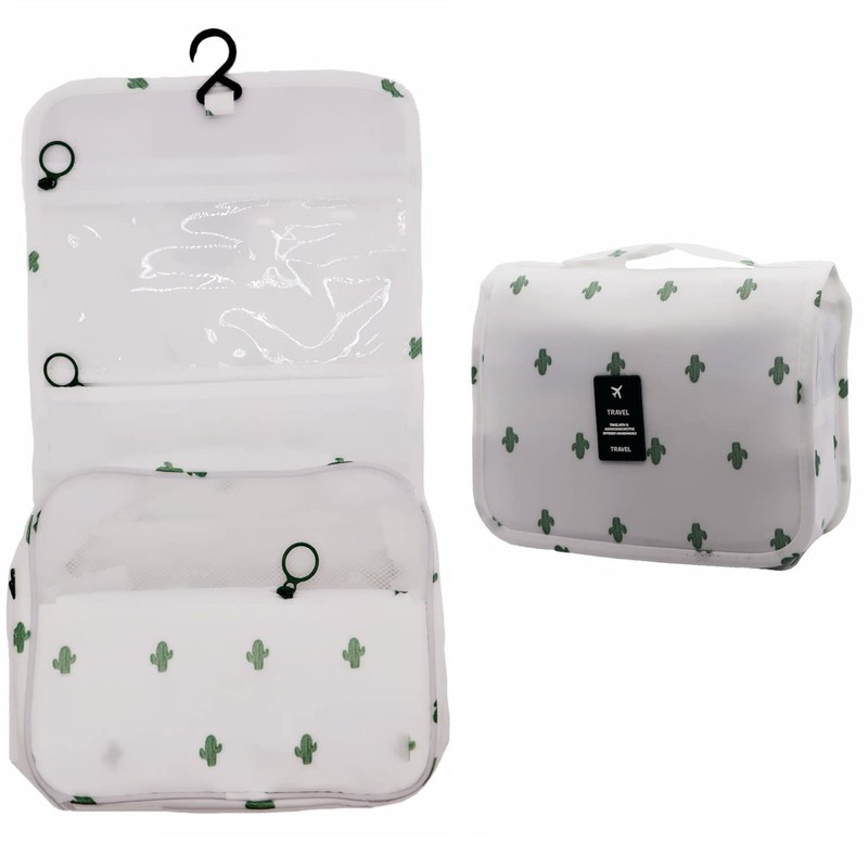 Hanging Toiletry Bag - Large Cosmetic Makeup Travel Organizer for