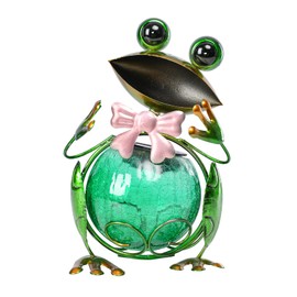 MUMTOP Solar Lanterns Outdoor Garden Decor, Waterproof LED Frog Solar Lights for Outside Garden Decorations Unique Tabletop Lanterns Lamp for Outdoor Garden Patio Decor