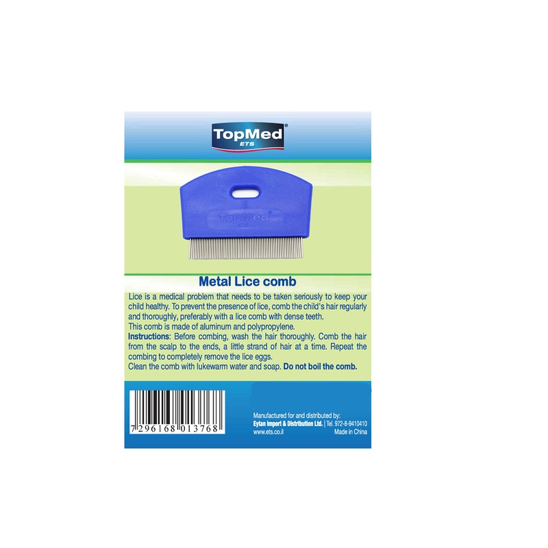 Top Med Classical lice Comb and Egg 1 Count