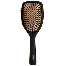 PARSA Beauty Professional Active Ingredient Brush Keratin + Biotin (Paddle Brush) - Hair Brush for Straightening and Care for Curly and Long Hair