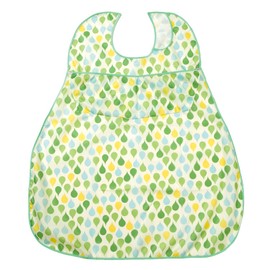 Taketora 102252 Sofrapiren Apron for Meals, Drops, Pockets, Green
