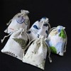DAHI Jute Sacks, Pack of 25 - Natural Small Bags