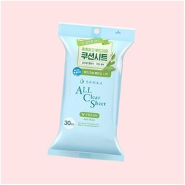 Senka All Clear Sheet Fresh 30 Sheets 3976690 / 센카 올 클리어 시트 프레시 30매 3976690