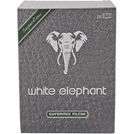 Pfeifenfilter White Elephant 150 Super Mix Filter 9 mm 1 Packung à 150 Filter