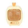 Small Desk Fan 3 Speed Mode Humidifier Function USB Charge