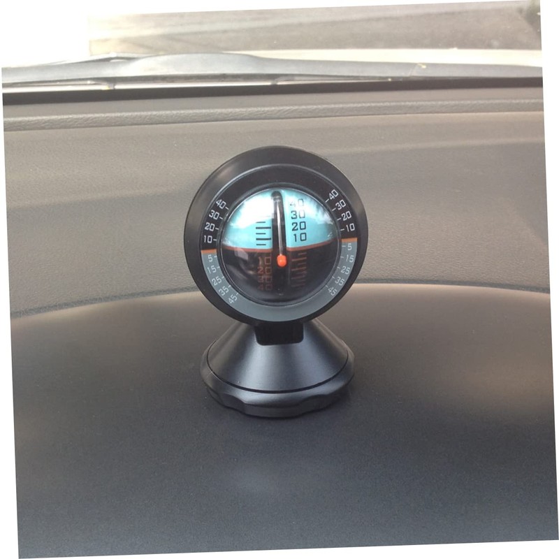 Mobestech Car Level Indicator Vehicle Inclinometer Tilt Gauge Easy to