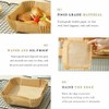 50Pcs Disposable Square Air Fryer Paper Liner Non-Stick Baking Paper