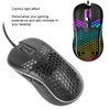 Wired Mouse Lightweight Hollow Out Ergonomic Optical Sensor USB Computer