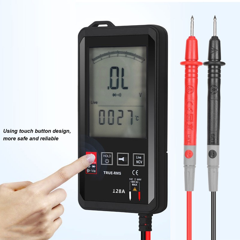 Touch Multimeter Smart Digital Automatic High Accurate Industrial Testing Supplies