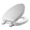 Bemis Mayfair 113EC000 White Elongated Deluxe Soft Toilet Seat