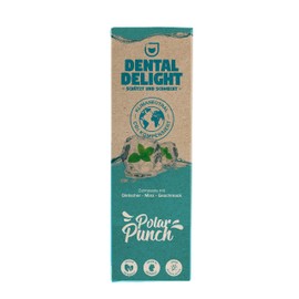 Polar Punch Mint Glacier Flavour by Dental Delight, Vegan Climate No Micro-Plastics