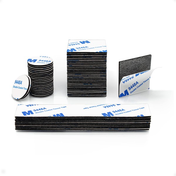 AIHPULUY Double Sided Mounting Tape,70 PCS Pre-Cut Foam Tape,Include Squares