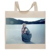 Boss Hog Aurora Aksnes - Cotton Photo Canvas Tote Bag