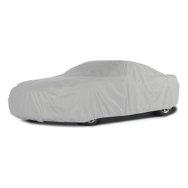Covermates Contour Fit Car Cover - 3-Layer Construction, Mesh Vent, Elastic Hem, Vehicle Covers, Grey