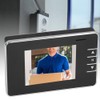 CHICIRIS Cámara de Mirilla, Timbre con Vídeo con Pantalla LCD
