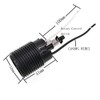Phenolic (Bakelite) Threaded Medium Base E26 Fixture Socket with 10cm