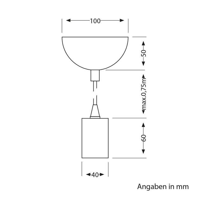 ledscom.de Dori Pendant Light / Pendant Light White Matt 1x