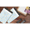 10x13 (100) Daisies Floral Summer Designer Poly Mailers Waterproof Self