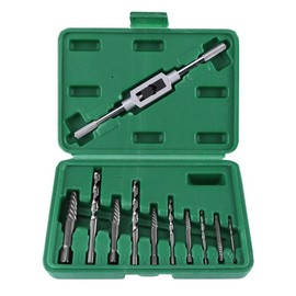 Broken Screw Drill and Extractor Set Screws Fastners Removed Removal Tool Set of 11 Pieces