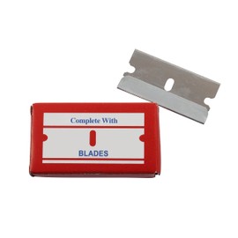 ProDec 5 pack 1.5" Blades for Contoured Mini Scraper, Red