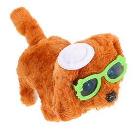 SUPVOX Electric Walking Dog Interactive Puppy with Sound Cognitive Plaything for Friendly for Playtime and Learning Activities Random Color