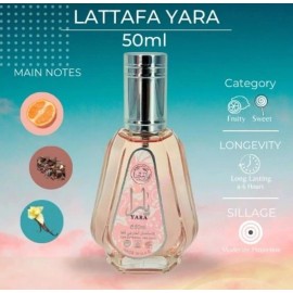 Yara EDP Perfume By Ard Al Zaafaran 50 ML:ðŸ¥‡Hot New Size Top Tier BestsellerðŸ¥‡