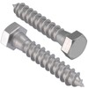 VGBUY 5/16" x 2-1/2" Hex Head Lag Screws 16Pcs, 304