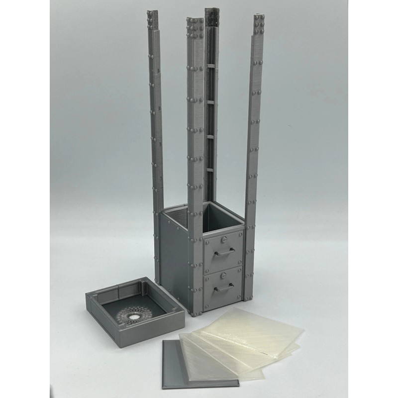 Unbranded 3D Printed Mini Oakley Style Stretchline Display Case -