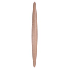 HARFINGTON Rolling Pin 11" x 1.1" Pointed Smooth Non-Stick Beech Wood Kitchen Roller Rolling Pins Small for Dough Baking Pastry Pizza Fondant Bread Making Tools