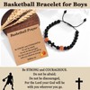 EPVIDO Basketball Gifts for Boys Gifts Basketball Bracelet Teen Boy