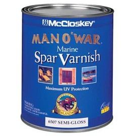 MCCLOSKEY 6507 Man O’ War  Marine Spar  Varnish, Semi-gloss