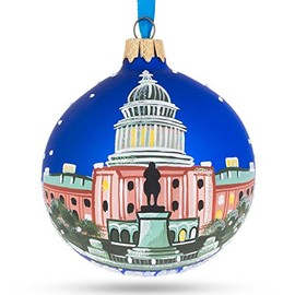 Washington, DC Glass Ball Christmas Ornament