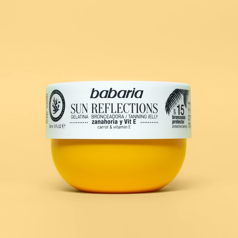Babaria Babaria Unisex Zanahoria BABARIA GELATINA CARROT SPF15 300ML, Black,