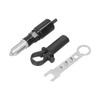 Electric Rivet Gun Adapter Black Hex Shank Cordless Riveting Drills
