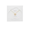 Estella Bartlett Bee Necklace Sparkle Wings