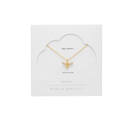 Estella Bartlett Bee Necklace Sparkle Wings