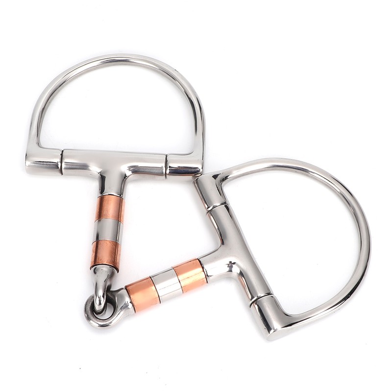 Stainless Steel Dee Bit Snaffle Horse Tool Accessories Mouth with