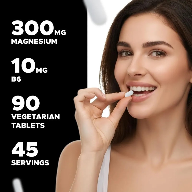 Vitabod - Magnesium Glycinate 1000 Mg - 90 Tabletas -