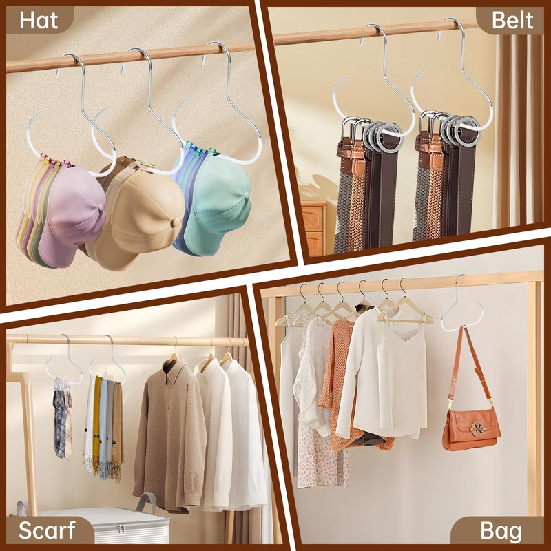 Hat Hanger,Hat Storage for Baseball Caps,The Anti-Slip Design Keeps Hats,