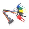 TVETE Tester Lead, Mini Grabber Testing IC Clip, 5 Colors,